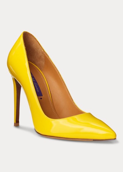 Women's Ralph Lauren Celia Patent Calfskin Pumps | 462180OBG